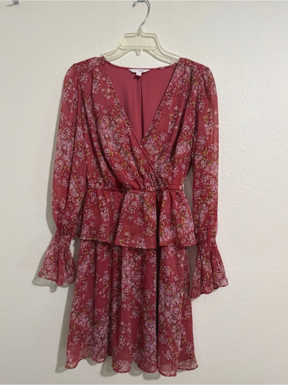 LC Lauren Conrad Long-Sleeve Dress
